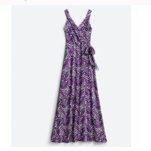 Market & Spruce Purple Maxi Dress